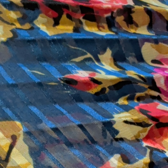 ZIMMERMANN floral pleated maxi dress - size 0 / xs - Picture 7 of 10